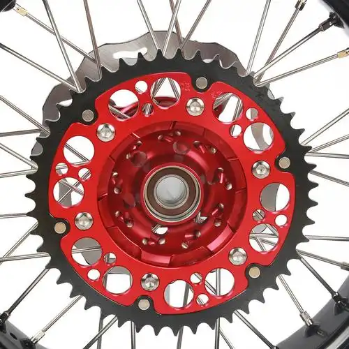 适用本田crf摩托车改装配件轮毂轮组链轮碟刹盘摩托车轮毂