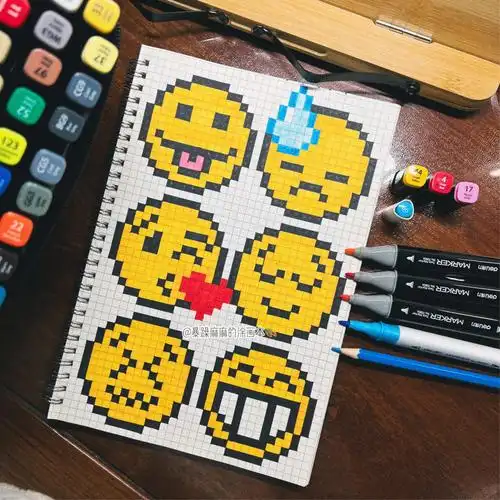 像素画临摹17表情包0300