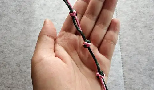 实用编绳教程之钻石结打法【于末一动手记-025记】