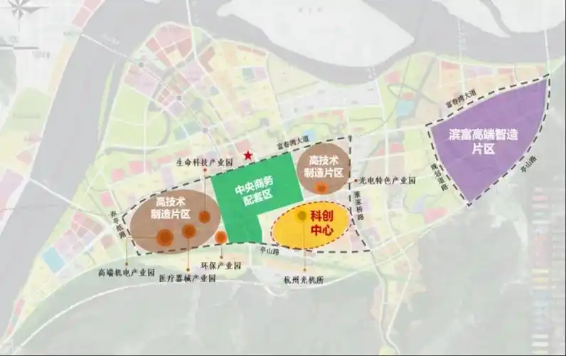 杭州富春湾新城科创中心建设进入快车道