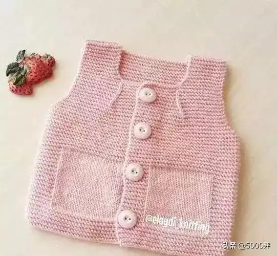 棒针编织宝宝背心每款都很漂亮哦