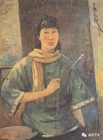 潘玉良油画人物