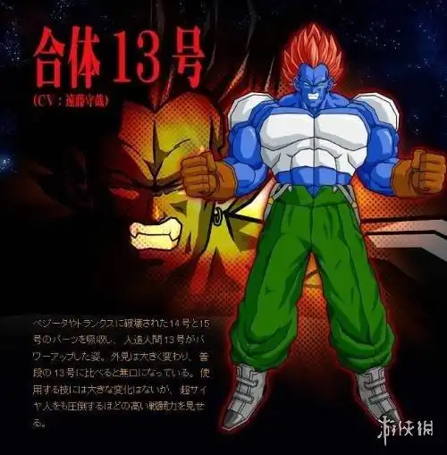龙珠超宇宙2公布新角色人造人13号合体形态及塔皮恩登场