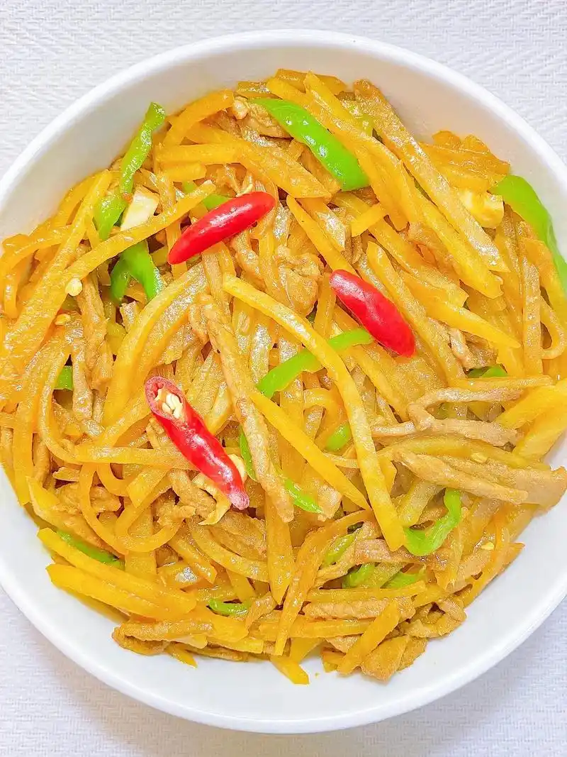 土豆丝08炒牛肉丝090099.