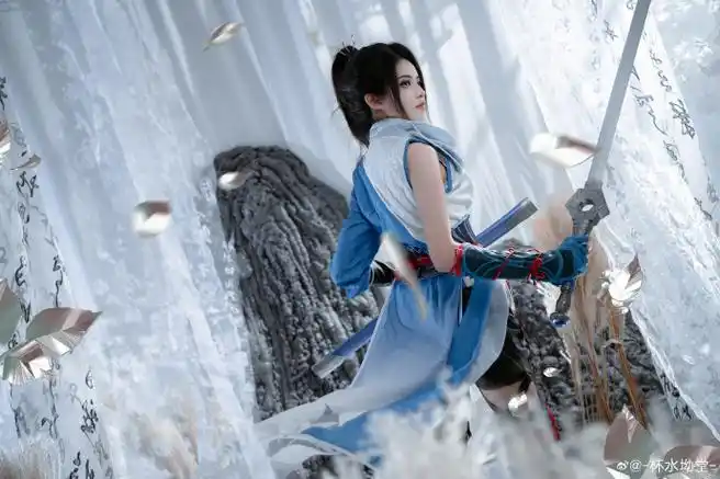 vstar周年庆##cosplay##国漫口碑#画江湖之不良人姬如雪cos凛冬素雪