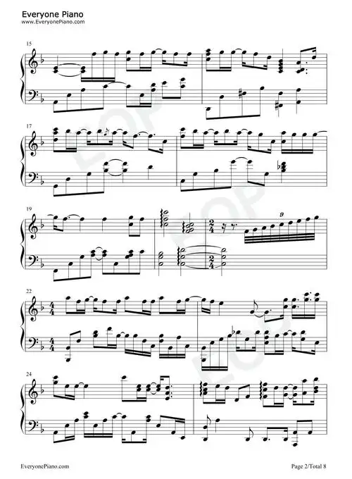 任然作品 无人之岛钢琴简谱歌词