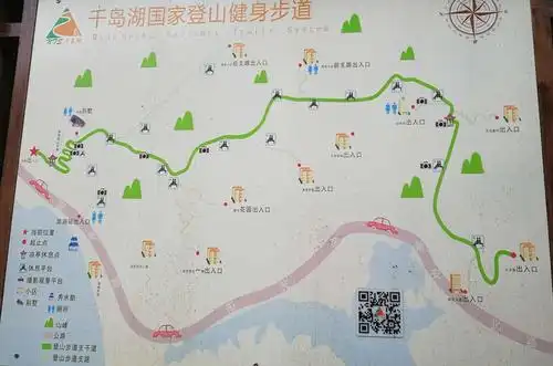 健身步道导向图.