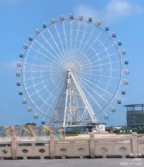 看,琴岛之眼,海上嘉年华摩天轮