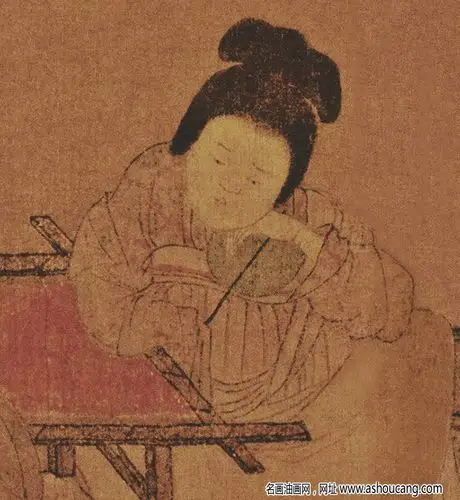 周昉超高清挥扇仕女图百度云网盘下载