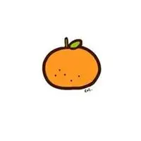 橘子头像可爱卡通图片_微信头像图片大全