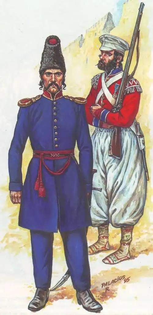 俄罗斯勇士"巴哈杜兰"传奇:19世纪逃兵,成波斯万王之王宠将