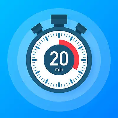 平面样式的秒表图标,彩色背景上的计时器.矢量图.