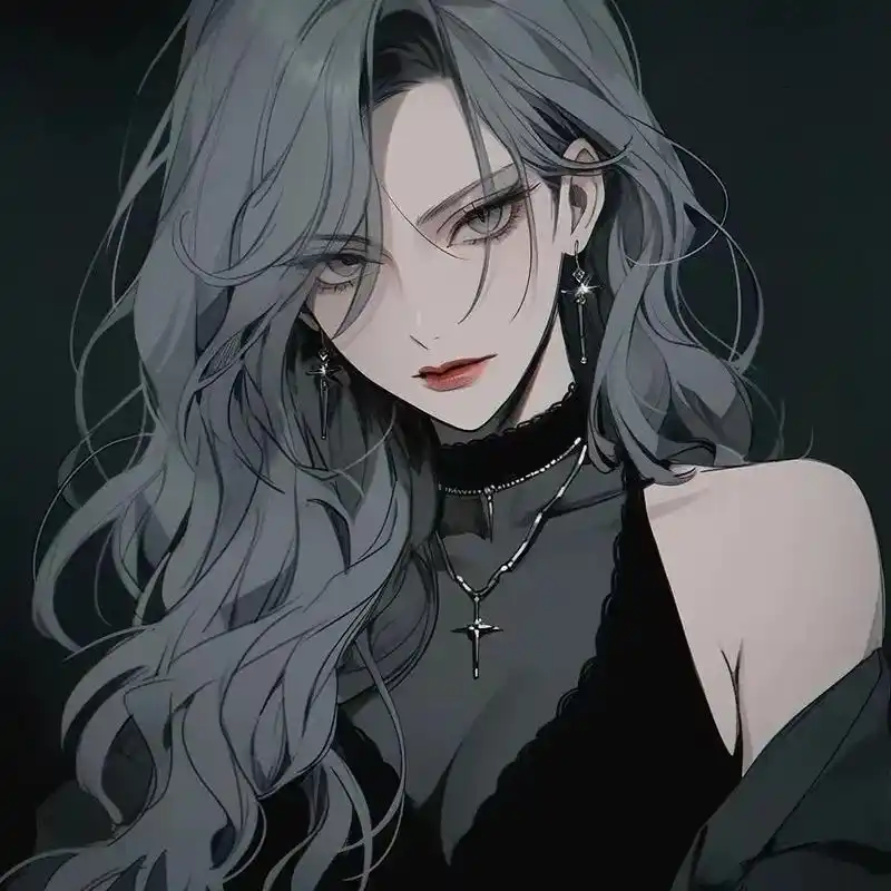 御姐风.#优质头像 #拽姐头像 #动漫女头 #二次元 #二次 - 抖音