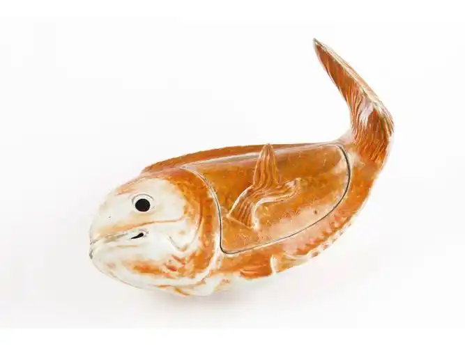 a carp tureen