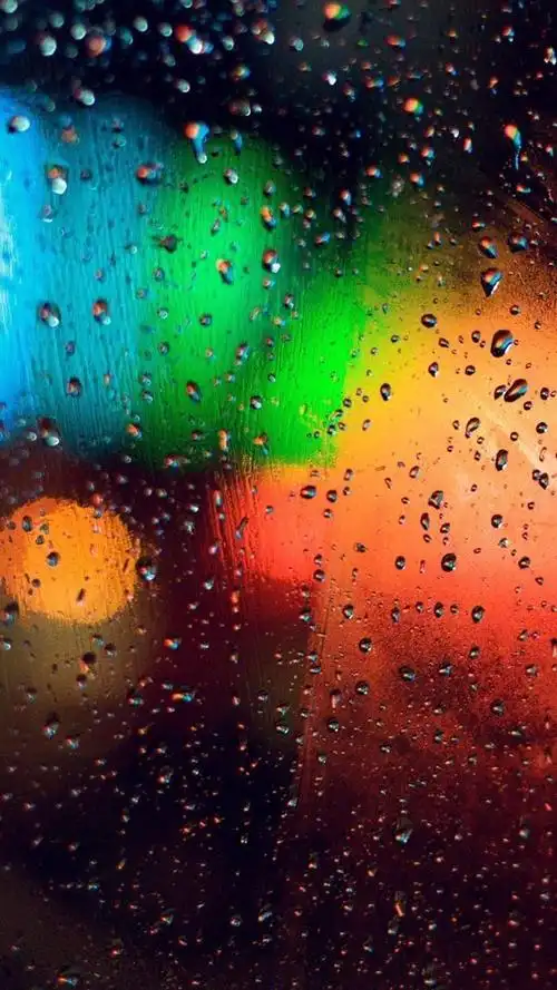 唯美意境,唯美意境,下雨,雨滴,雨水,手机壁纸下雨天玻璃水汽水珠特写