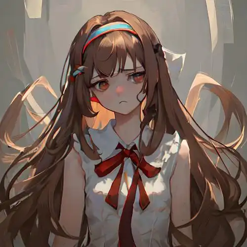 超丧头像女动漫