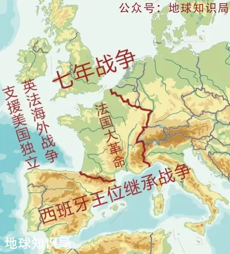 十八世纪法国陷入了连绵不断的战争和军事消耗,即使集权制度将其榨取