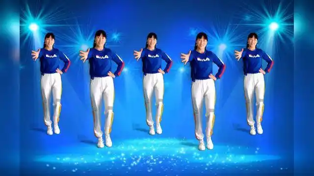 时尚的士高劲爆嗨曲《饿狼传说》动感的舞步,优雅的舞姿,真好看