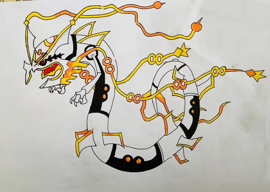 感觉要成肝帝了,用时三天,总算好了 下期想看我画什么宝可梦呢?