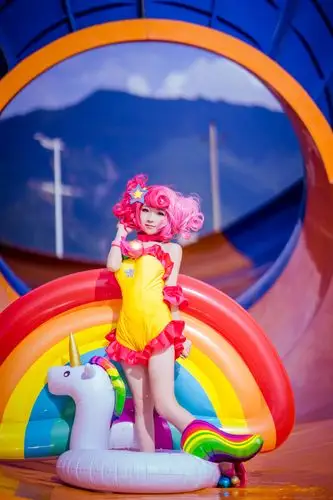 王者荣耀小乔独角兽cosplay