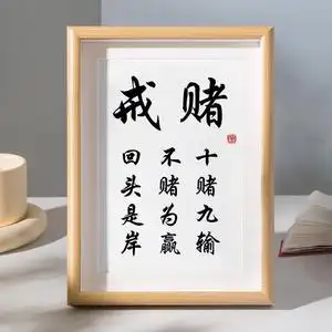 戒赌画