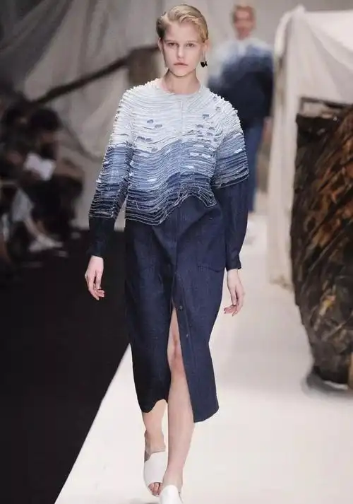 牛仔布上的面料再造120例