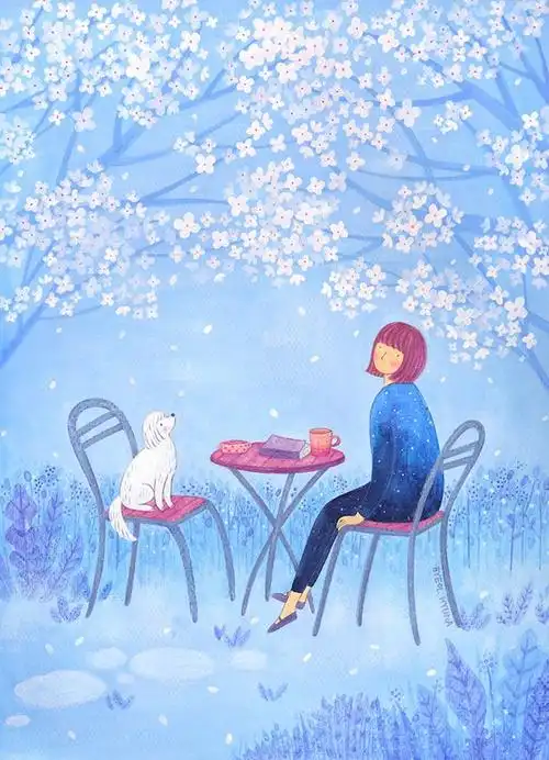 【韩国插画师byeol hyuna的青春唯美风格作品】