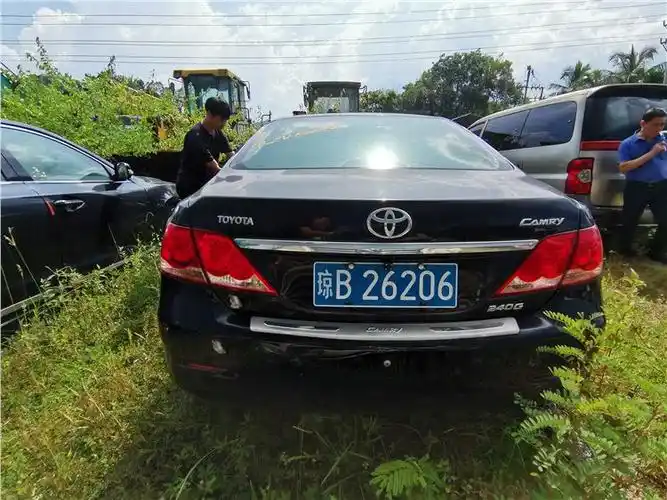 车牌号为琼 b26206丰田牌凯美瑞汽车-海南省三亚市中级人民法院