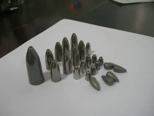 高比重钨合金渔坠