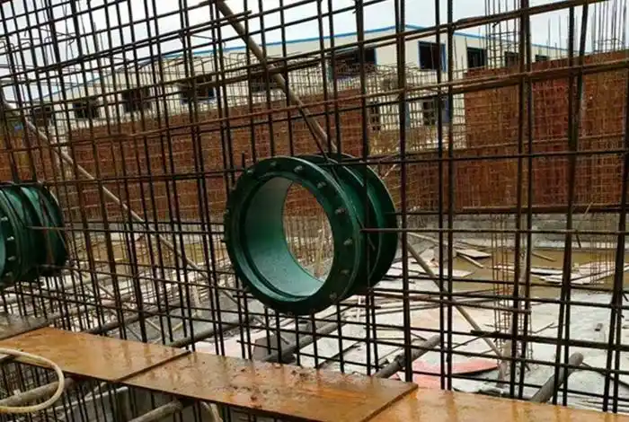 柔性防水套管预埋安装准备工作