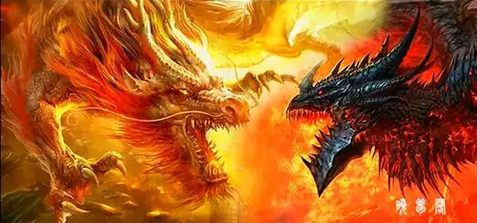 西方魔龙与东方神龙对比,揭秘西方龙的起源和真正含义!