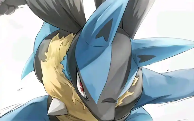 帅气的路卡利欧