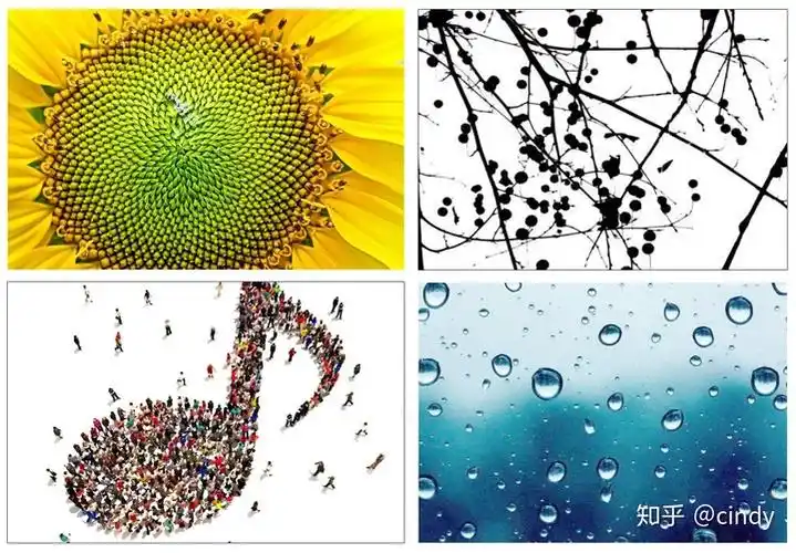 平面构成中的点