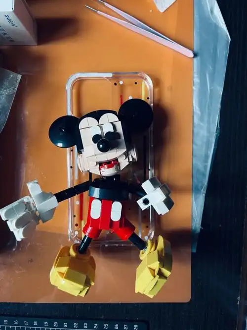 乐高积木米奇手机壳