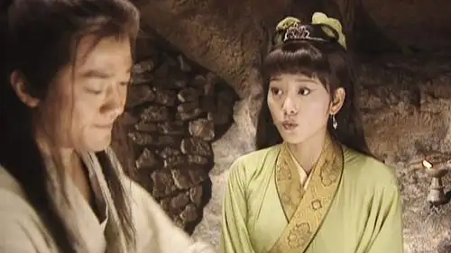 大雪纷飞,思过崖成了断肠崖,令狐冲望着大雪苦思岳灵珊