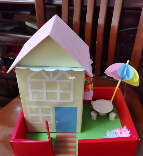 幼儿园手工小房子