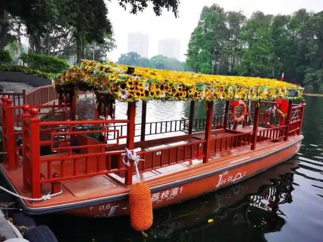 「广州荔湾」荔枝湾游船单人套票,含朴善慧素菜馆单人自助餐