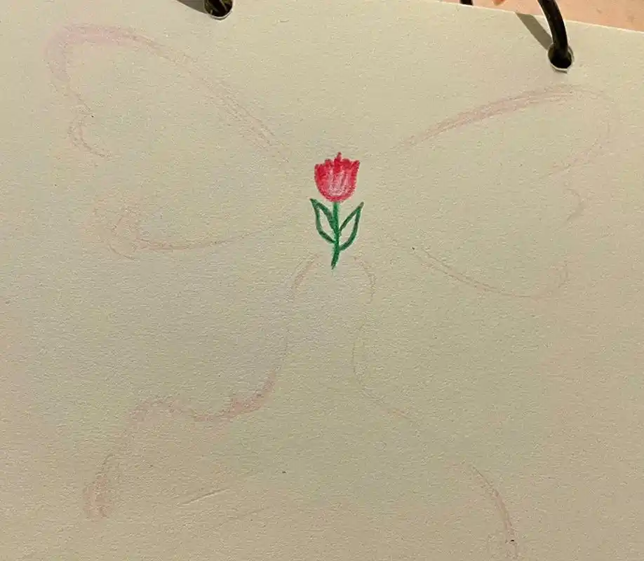 彩铅涂鸦 蝴蝶03烟花郁金香93.涂鸦简笔画三分钟教程来啦 - 抖音