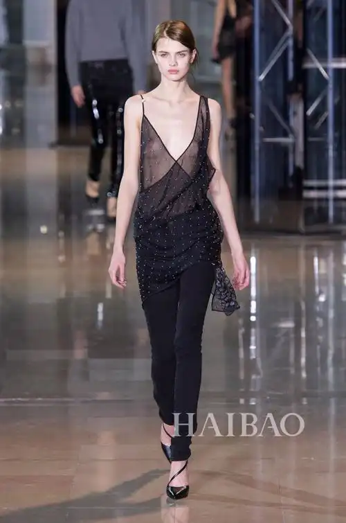 anthony vaccarello 2016秋冬巴黎时装秀_服装图库–中国服装网