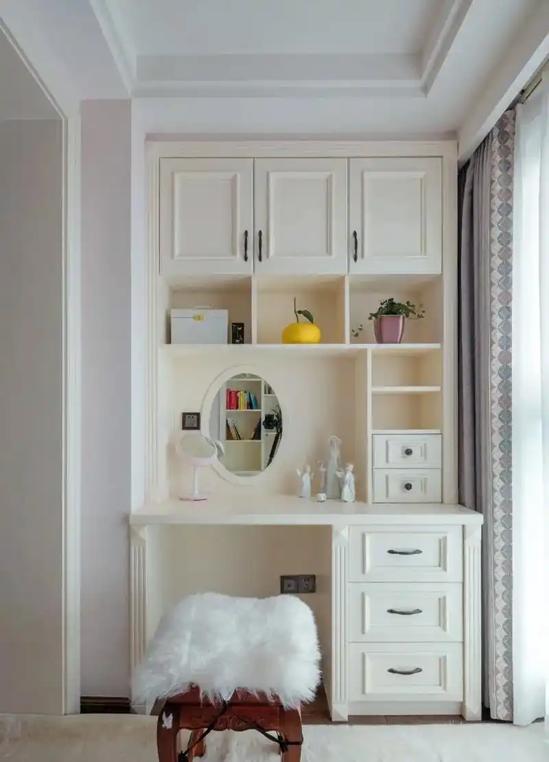 梳妆台装修满分作业,省钱实用,颜值翻倍.没有哪个女生能拒绝梳 - 抖音