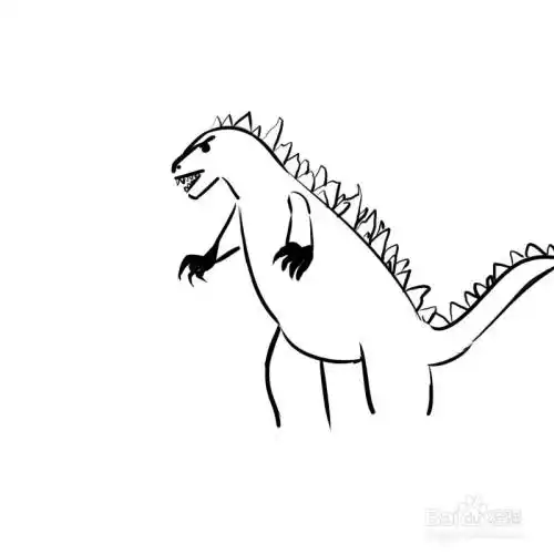 哥斯拉画画教程视频