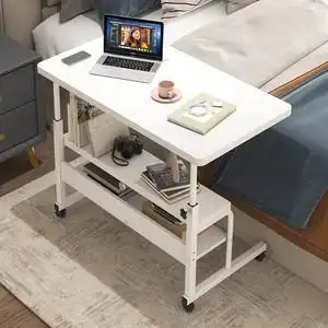 ikea宜家床边桌可移动升降简约小桌子家用书桌学生书宿舍懒人笔记