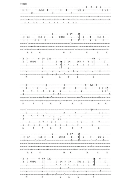 maps fingerstyle吉他谱4