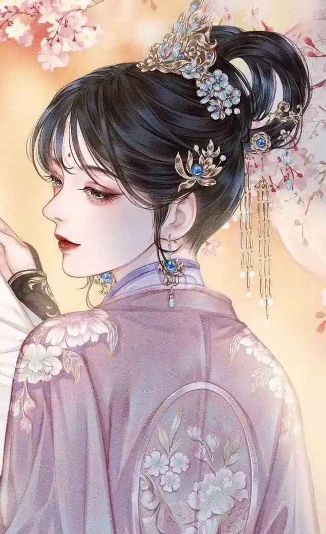 回眸一笑百媚生古风女漫