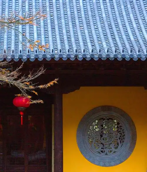 寺庙中的禅意