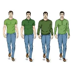 polo衫模特图片-polo衫模特素材-polo衫模特插画-摄图新视界