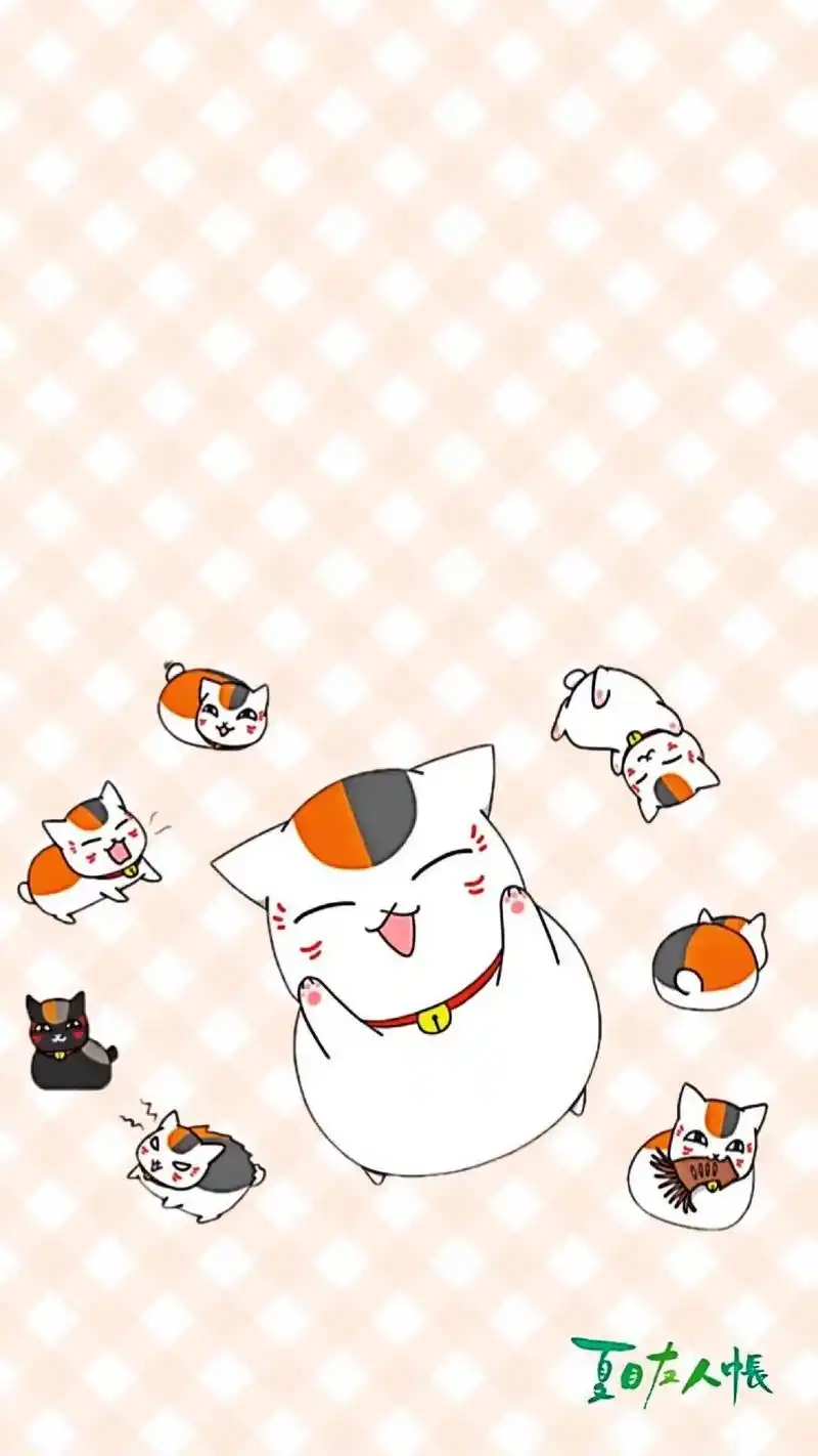 来一波猫咪老师壁纸#夏目友人帐 #夏目友人帐猫咪老师 #壁纸 - 抖音