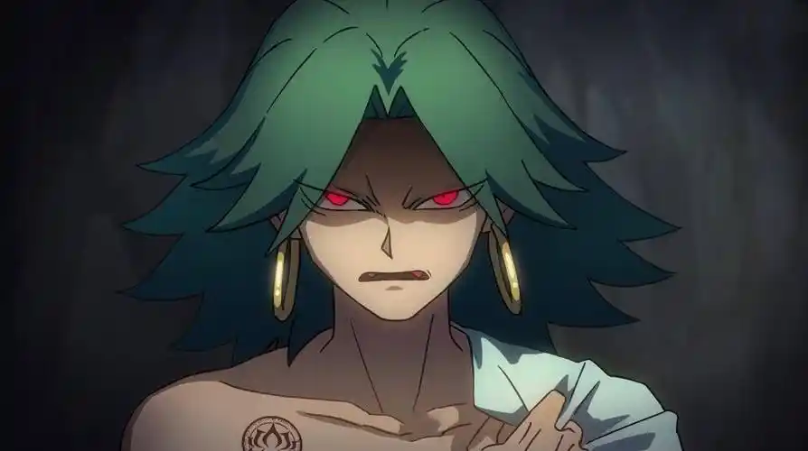 没有足够的血液就无法获得强大的力量,除此之外, 赤牙的胸前还有一朵