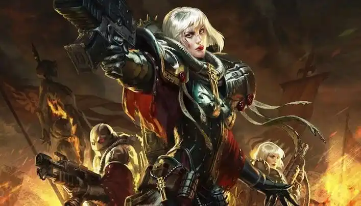 银河战场中的巾帼英雄,浅谈《战锤40k》的战斗修女