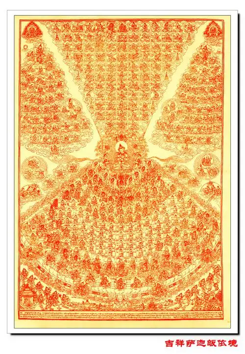 【转载】【吉祥萨迦皈依境介绍】(打印大图直接下载) - 如意法藏流通